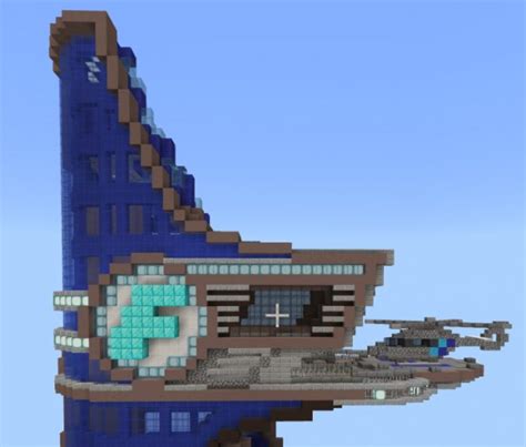 Foxco Tower Avengers Tower Map Minecraft Pe Bedrock Maps