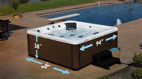 How Big Is A Hot Tub Your Guide To Spa Dimensions Master Spas Blog