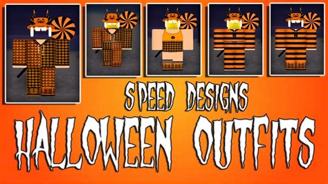 Designing Roblox Halloween Outfits Foods Youtube