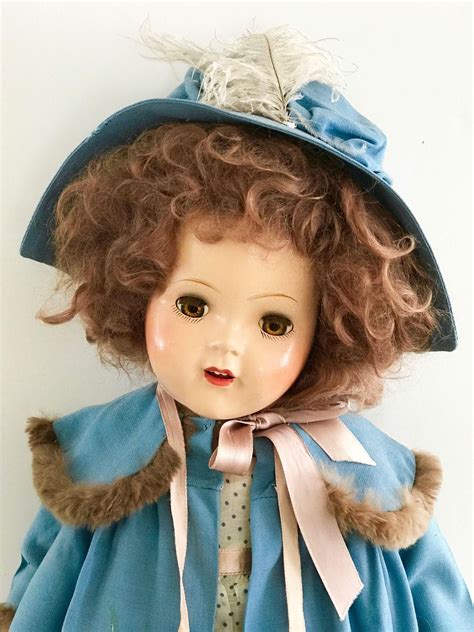 Vintage In Box Madame Alexander Princess Elizabeth Doll In Tagged Dress Coat Doll Costume