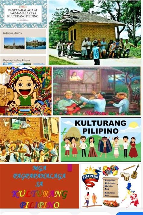 Poster Na Nagpapakita Ng Pagpapahalaga Sa Kultura Ng Pilipino Brainlyph