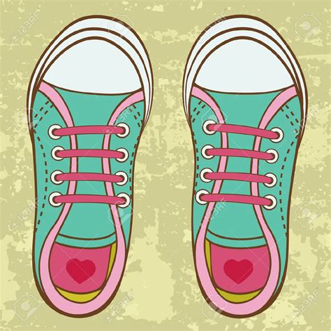 Girl Shoes Clipart