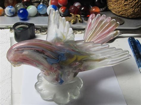 Art Glass Paperweight And Bird Collectors Weekly