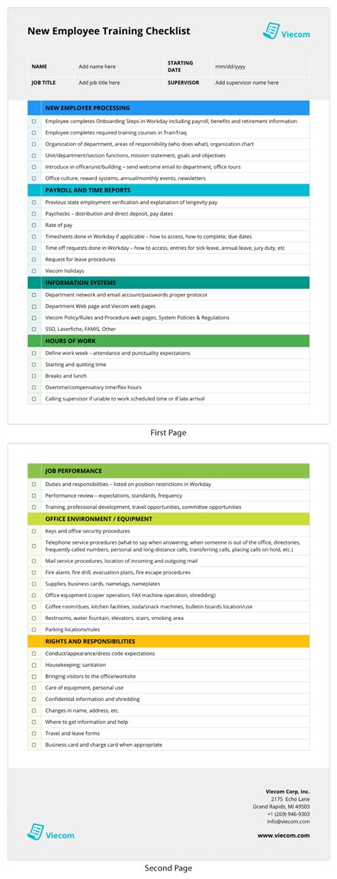 14 Editable Onboarding Checklist Templates For 2024 Venngage