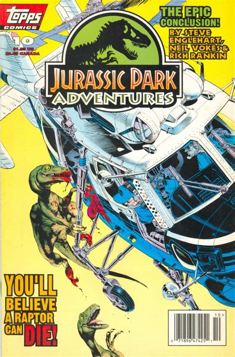 The author began the publication of jurassic park series in 1990 when the jurassic park the first book in the series was published. "Jurassic Park" Comic Books