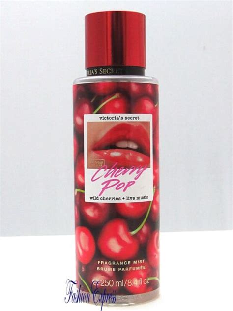 3 Victorias Secret Cherry Pop Body Fragrance Mist Spray 84 Oz For