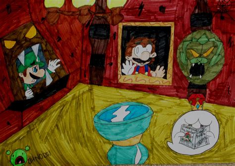Luigis Mansion The Painting By Paratroopacx On Deviantart