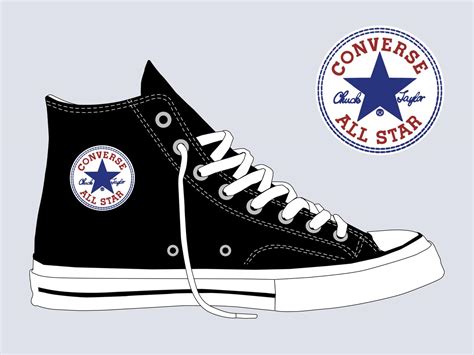 Converse Chuck Taylor All Star Vector Template 226304 Download Free