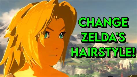 How To Change Zeldas Hairstyle In Tears Of The Kingdom Youtube