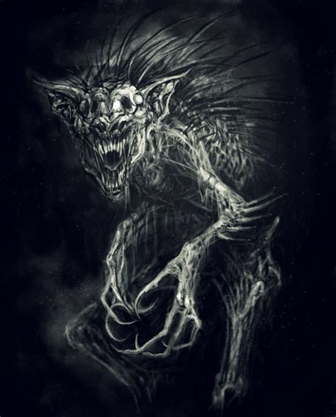 Pin By Natalja On Fantasycreatureshorror Monster Concept Art