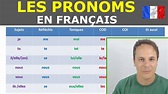 PRONOMS FRANÇAIS French Course, French Language Lessons, Normal Person ...