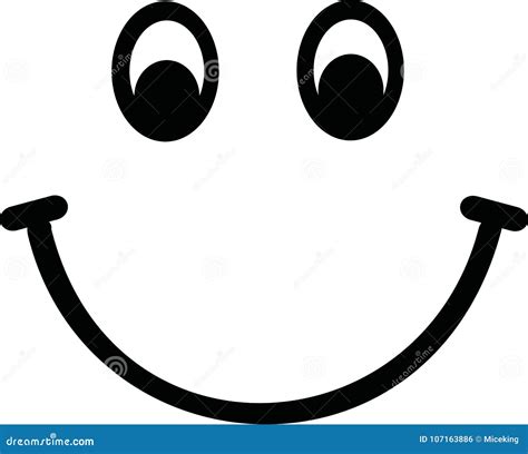 Smiley Face Vector Stock Vector Illustration Of Icon 107163886