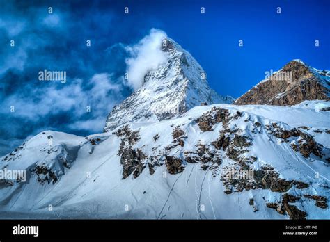 The Icon Of Switzerland The Matterhorn In Zermatt It May Be The