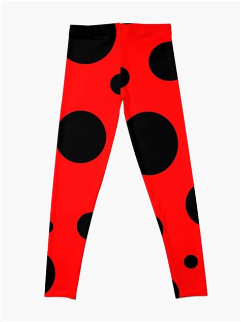 Ladybug Leggings By Valentinahramov Redbubble