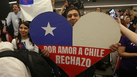 Triunfo Del Rechazo Las Celebraciones En Chile Tras El Voto En