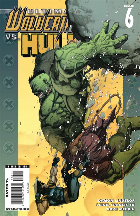 Ultimate Wolverine Vs Hulk Vol 1 6 Marvel Comics Database