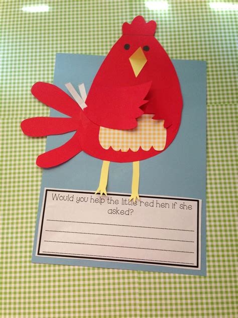 Life In First Grade The Little Red Hen Activities And Craft