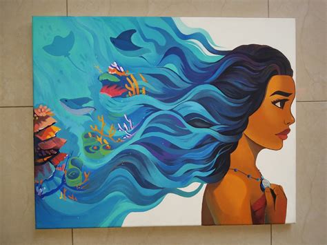 Moana Painting At Explore Collection Of Moana Painting