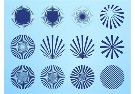 Radial Starburst Patterns Download Free Vector Art Stock Graphics