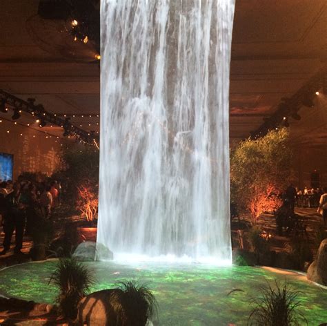 Digital Waterfall For Your Next Event Tico Sighting