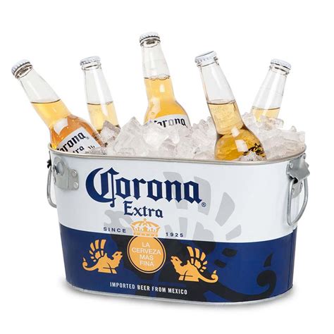 Corona Extra Galvanized Beer Tub