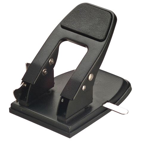 Officemate Heavy Duty 2 Hole Punch Padded Handle Black