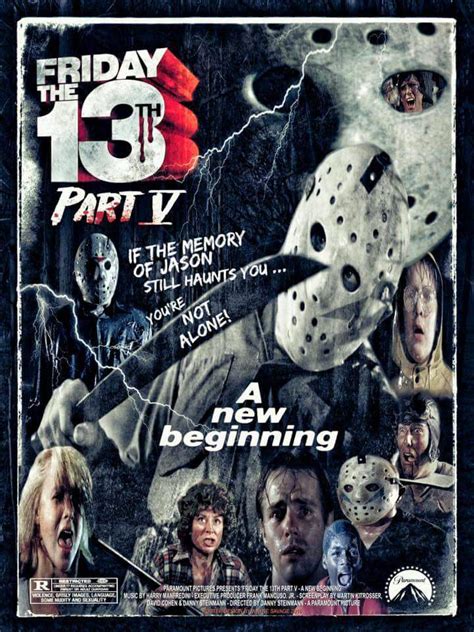 Friday The 13th Part 5 Poster Design Horror Amino