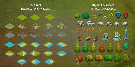 2d Isometric Game Assets Bundle Towers Castles Houses And More Ad