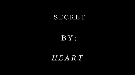 Secret Lyrics By Heart Hd Youtube