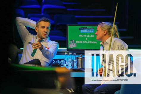 Snooker World Mixed Doubles Mark Selby Rebecca Kenna During The BetVictor World Mixed