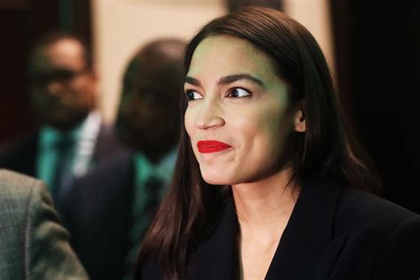 aoc has perfect lips for wrapping around cock scrolller