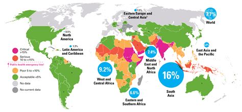 Child Labor In The World Map