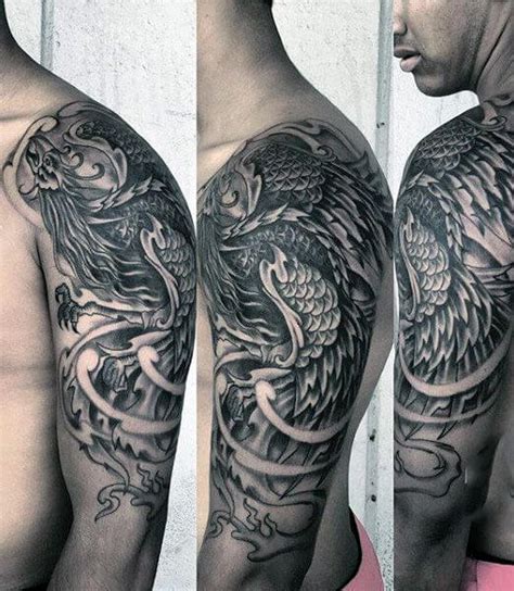 109 Best Phoenix Tattoos For Men Rise From The Flames