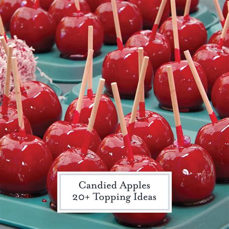20 Ideas For Candied Apples Bright Red Candy Apple Recipe