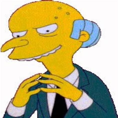 Animated The Simpsons Mr Burns Excellent Emote Twitch Or Discord