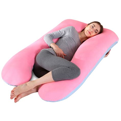 full body u shaped pillow pregnancy maternity pillow for side sleeping cotton pillow