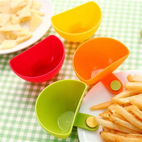 Dip Clips Sauce Containers Set Of 4 Life Changing Products