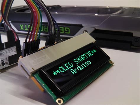 Arduino Lcd Smartie Oled Project Dangerous Prototypes