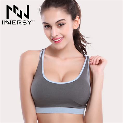 Innersy 2016 Seamless Women Sports Bra Top Quick Dry Breathable Fitness