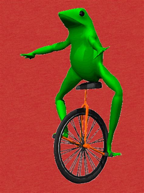 Dat Boi Meme Unicycle Frog T Shirt By JoeDaEskimo Redbubble