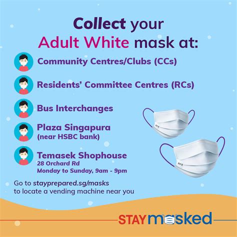 This masksafe det30 masks are reusable. Free masks collection from Temasek Foundation vending ...