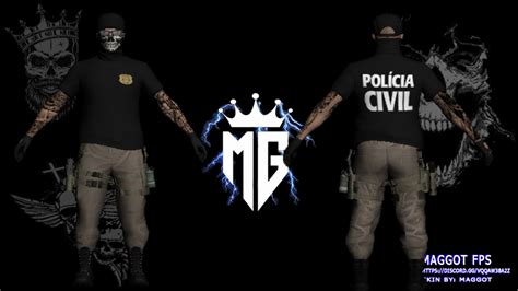 Skin Policia Civil Estilo Fivem Mta Brasil