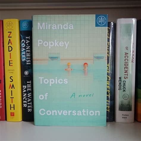 Botm Topics Of Conversation By Miranda Popkey Hardcover Shopee Philippines
