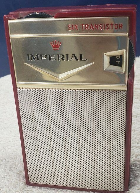 Itm254207293095 Vintage Dark Red Imperial Am 6