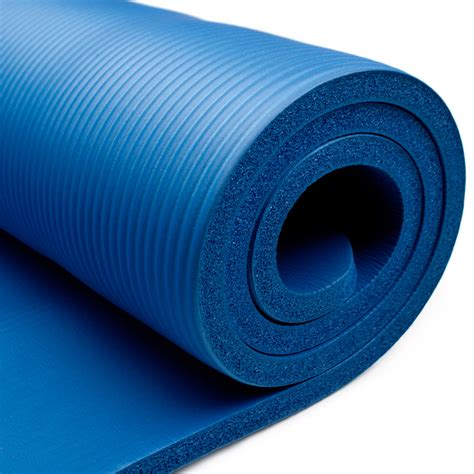 Extra Thick 34in Yoga Mat Blue