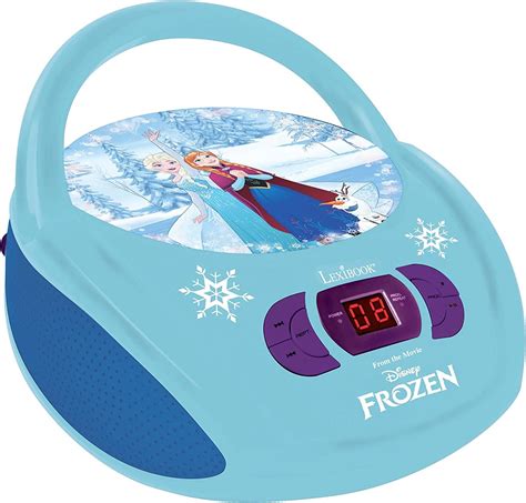 Amazones Lexibook Reproductor De Cd Disney Frozen Frozen Elsa Radio