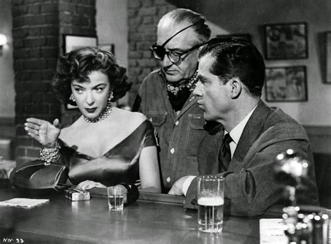Ida Lupino On Set Of While The City Sleeps 1956 With Friz Lang And Dana