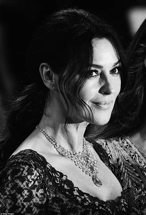 Monica Bellucci Amps Up The Sex Appeal In Semi Sheer Lace Dress At Venice Film Festival Daily