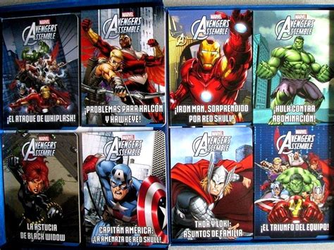 Cuentos Los Vengadores Avengers Assemble 8 Tomos Cd S 9000 En