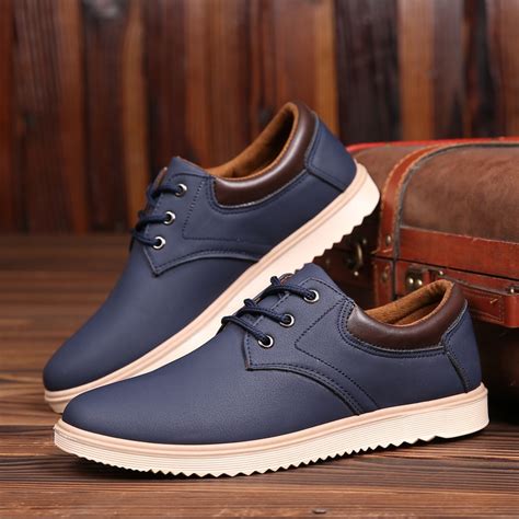 Men Leather Casual Shoes Men 2020 Summer Brand Comfortable Flat Shoes